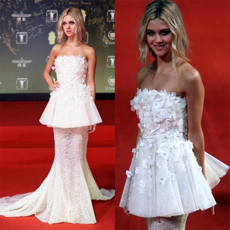white red carpet gowns