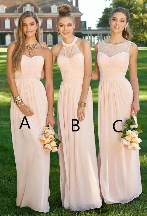 Nude bridesmaid dresses | bridesmaid | Pinterest | Dresses 